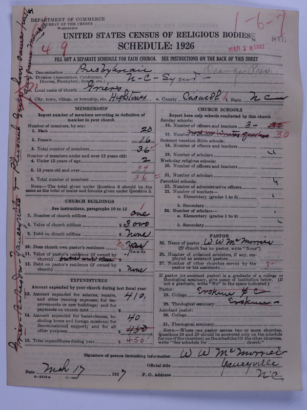 Scan of Presbyterian Church in the United States: 816