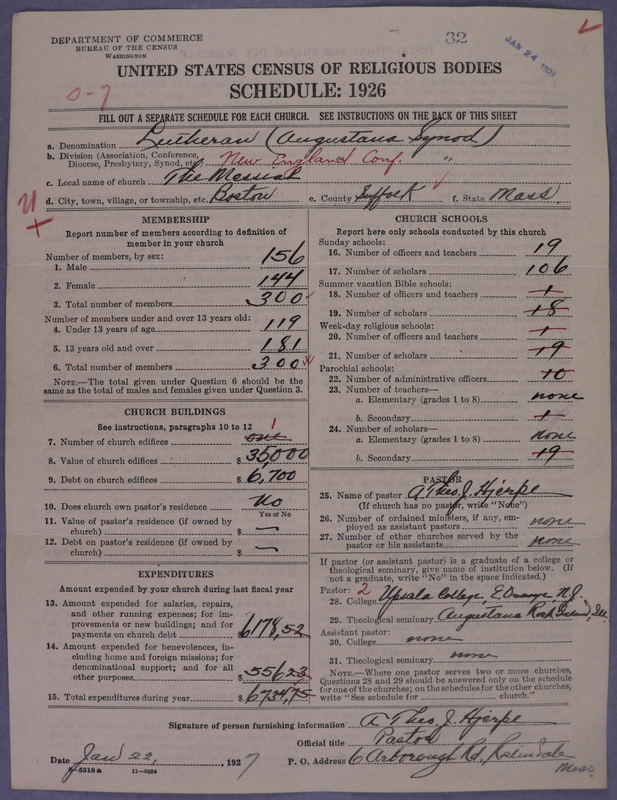 Scan of Evangelical Lutheran Augustana Synod of North America: 32
