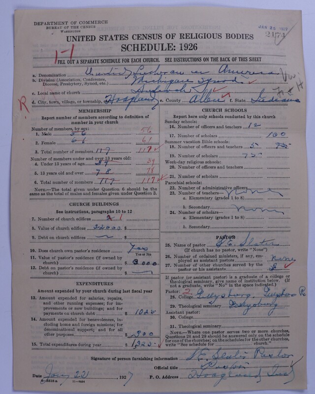 Scan of United Lutheran Church in America: 2174