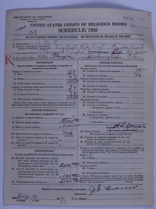Scan of African Methodist Episcopal Church: 3531