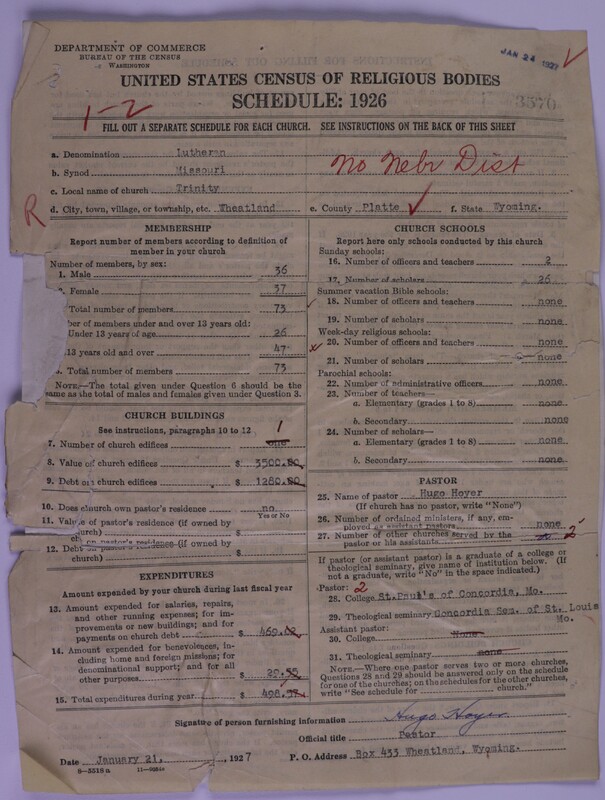 Scan of Evangelical Lutheran Synodical Conference of America: Evangelical Lutheran Synod of Missouri, Ohio, and Other States: 3570