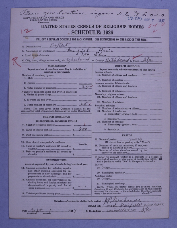 Scan of Southern Baptist Convention: 17099