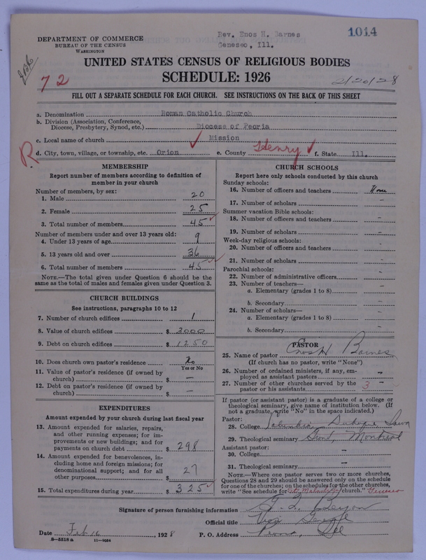 Scan of Roman Catholic Church: 1014