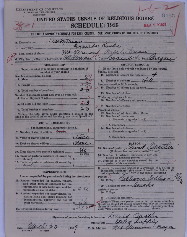 Scan of Presbyterian Church in the United States of America: 8463