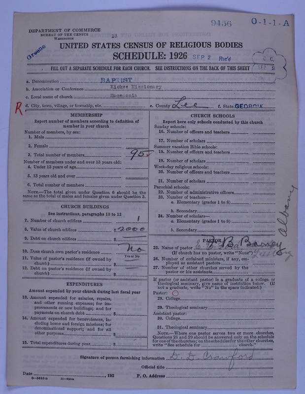 Scan of Negro Baptists: 9456