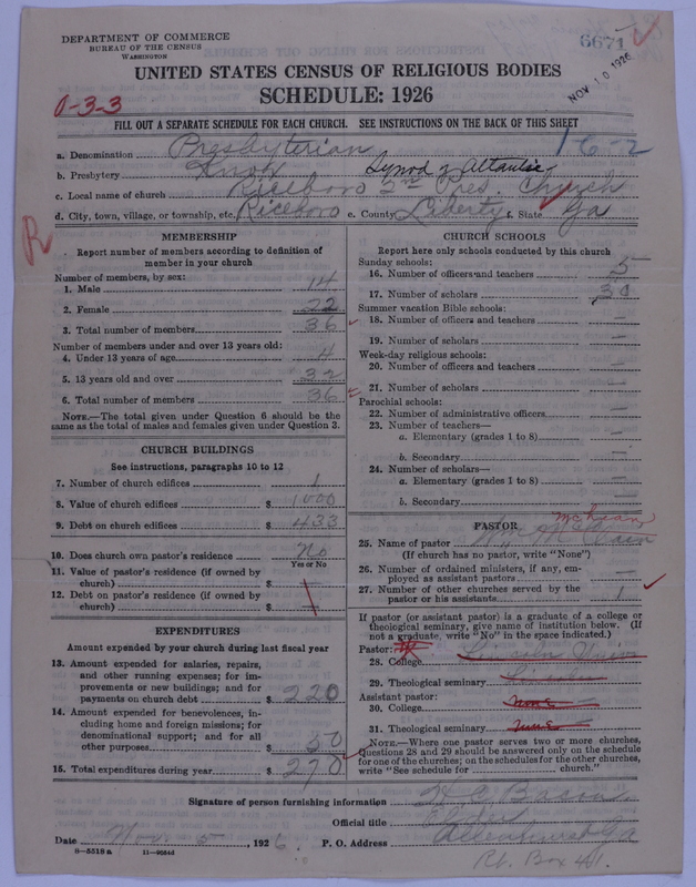 Scan of Presbyterian Church in the United States of America: 6671