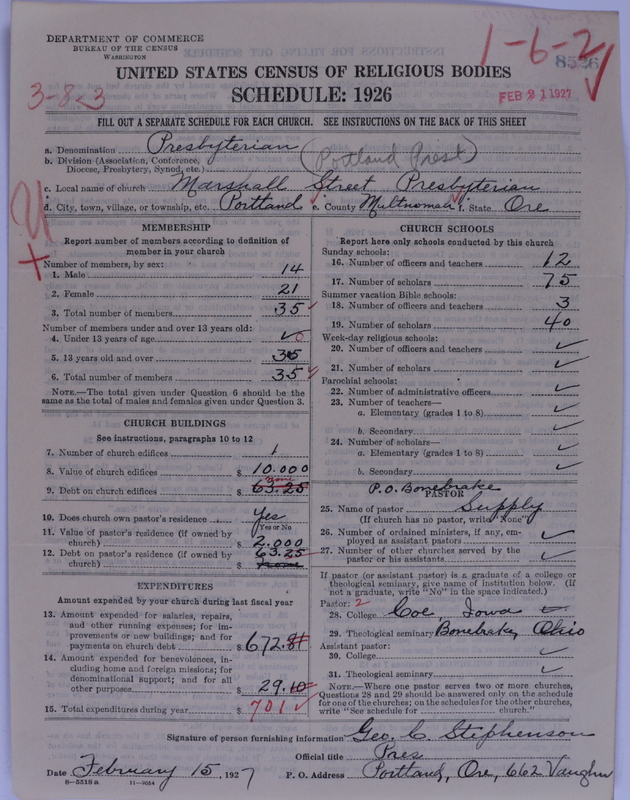 Scan of Presbyterian Church in the United States of America: 8526