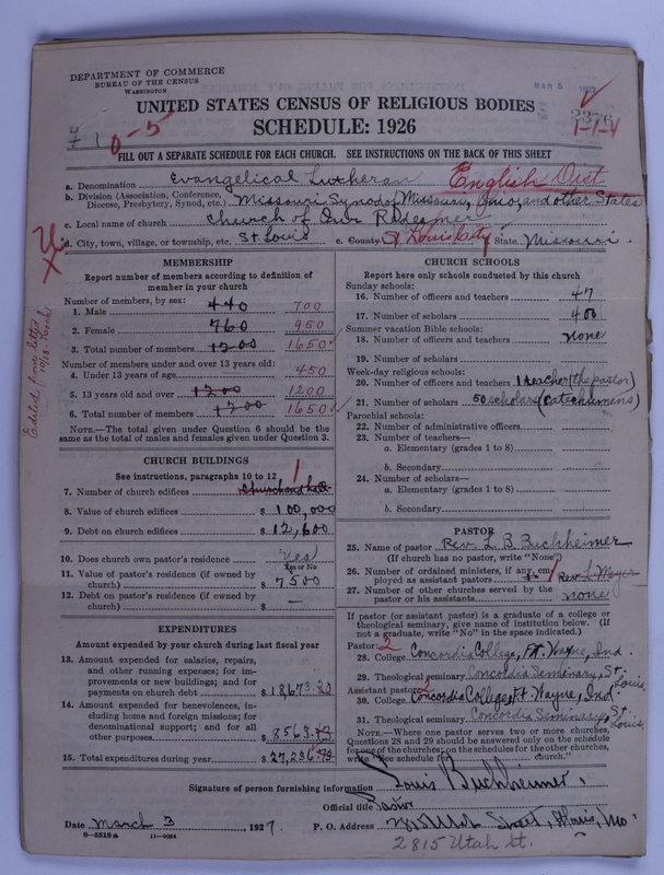 Scan of Evangelical Lutheran Synodical Conference of America: Evangelical Lutheran Synod of Missouri, Ohio, and Other States: 2376