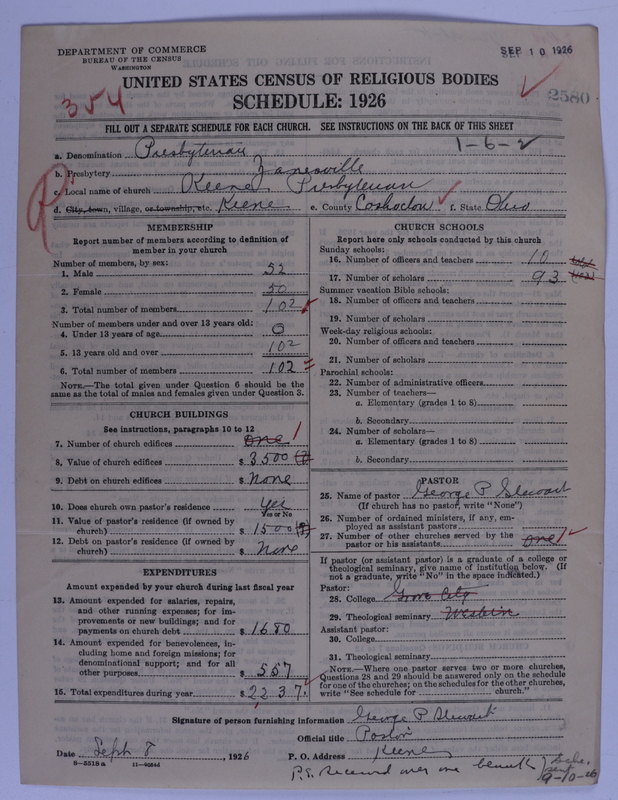 Scan of Presbyterian Church in the United States of America: 2580