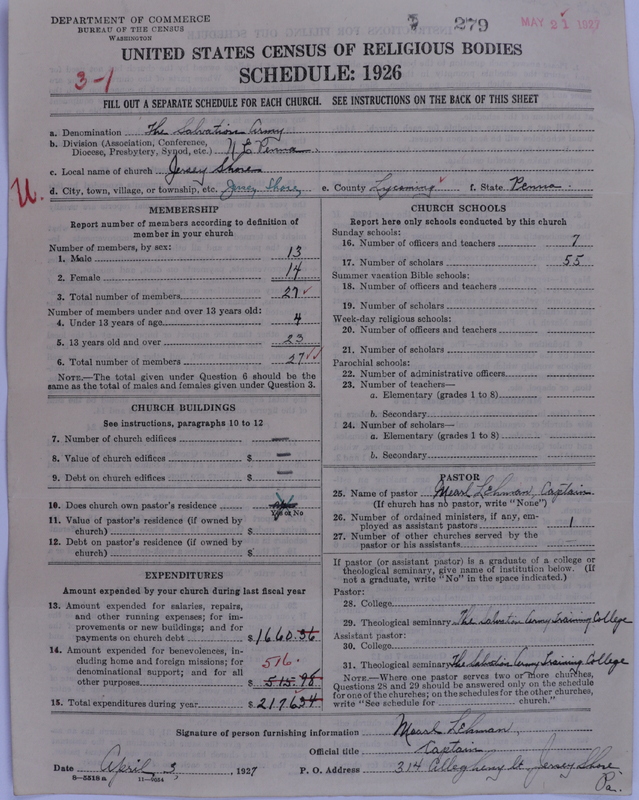 Scan of Salvation Army: 279