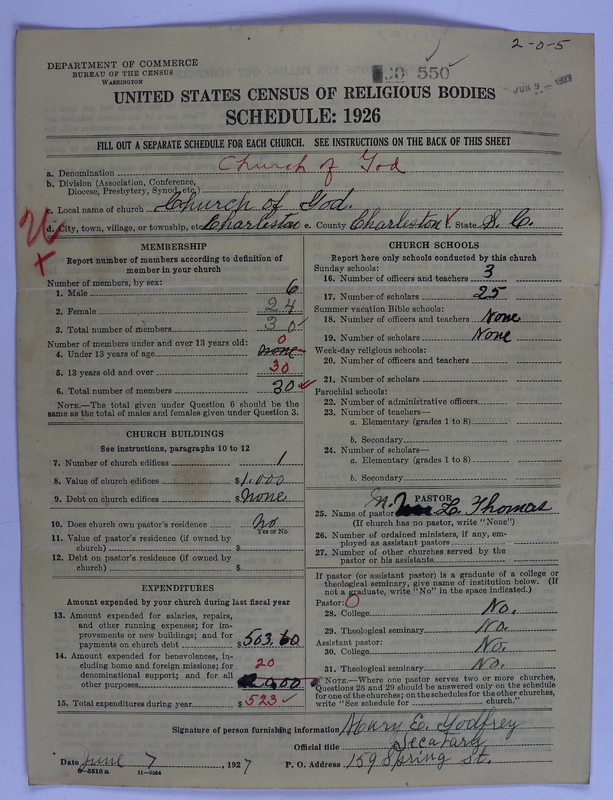 Scan of Church of God (Headquarters, Anderson, Ind.): 550