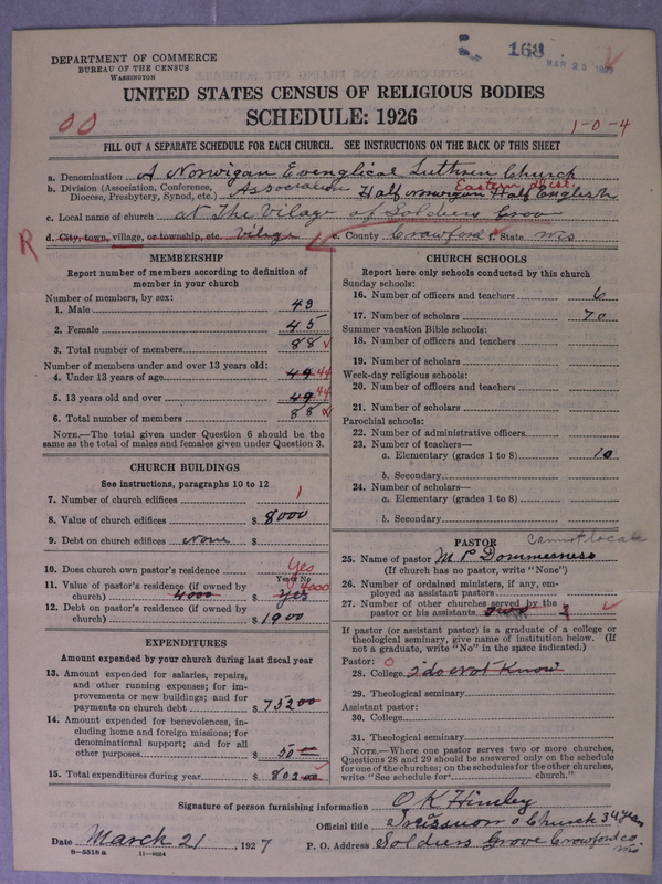 Scan of Norwegian Lutheran Church of America: 168