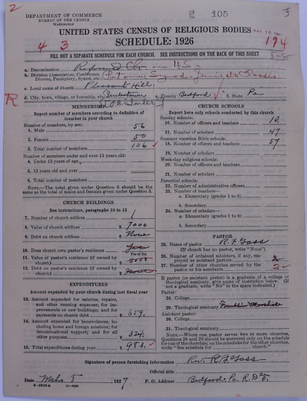 Scan of Reformed Church in the United States: 105
