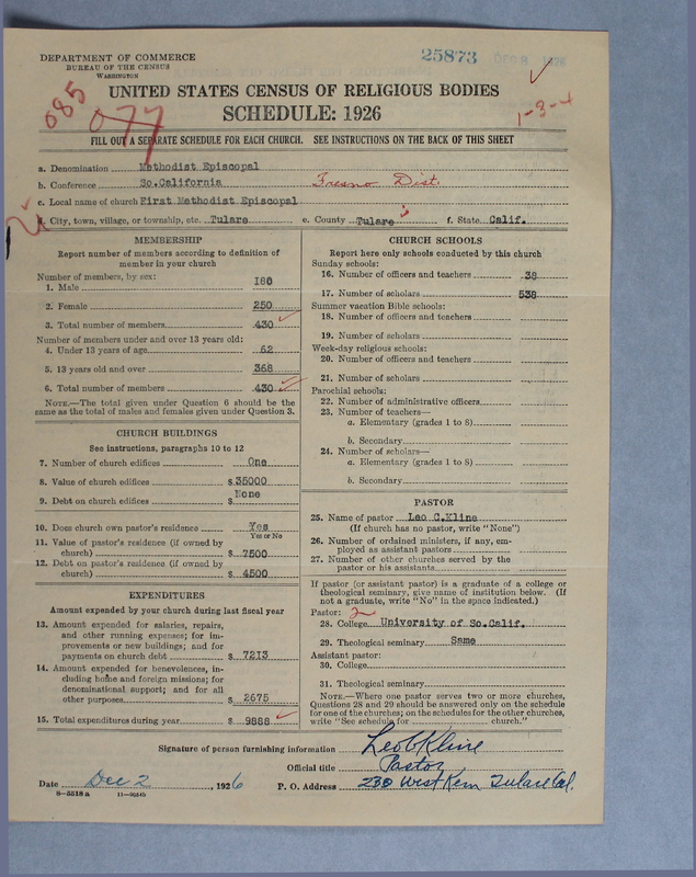 Scan of Methodist Episcopal Church: 25873