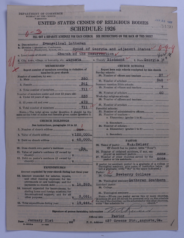 Scan of United Lutheran Church in America: 3430