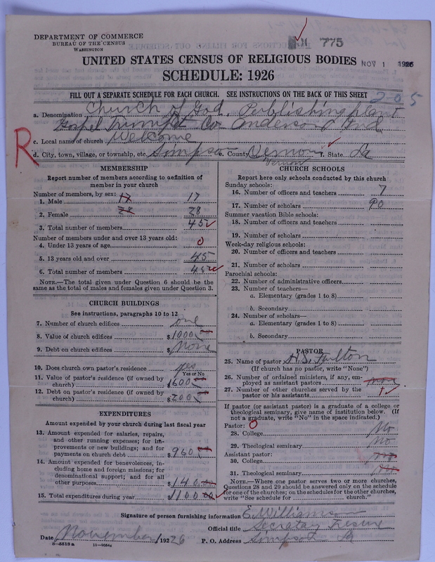 Scan of Church of God (Headquarters, Anderson, Ind.): 775