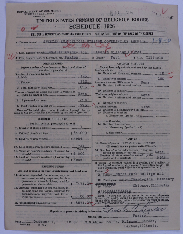 Scan of Swedish Evangelical Mission Covenant of America: 78