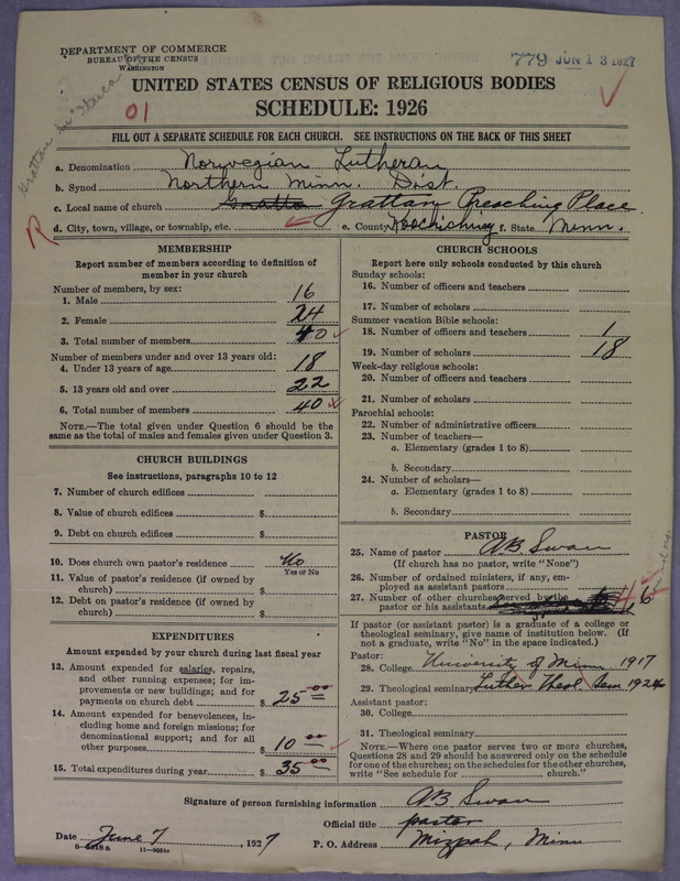 Scan of Norwegian Lutheran Church of America: 779