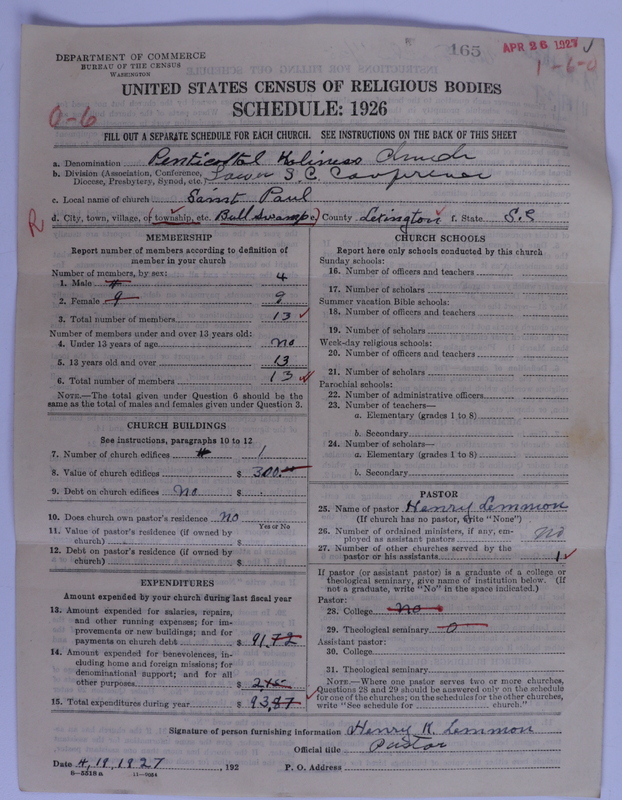Scan of Pentecostal Holiness Church: 165