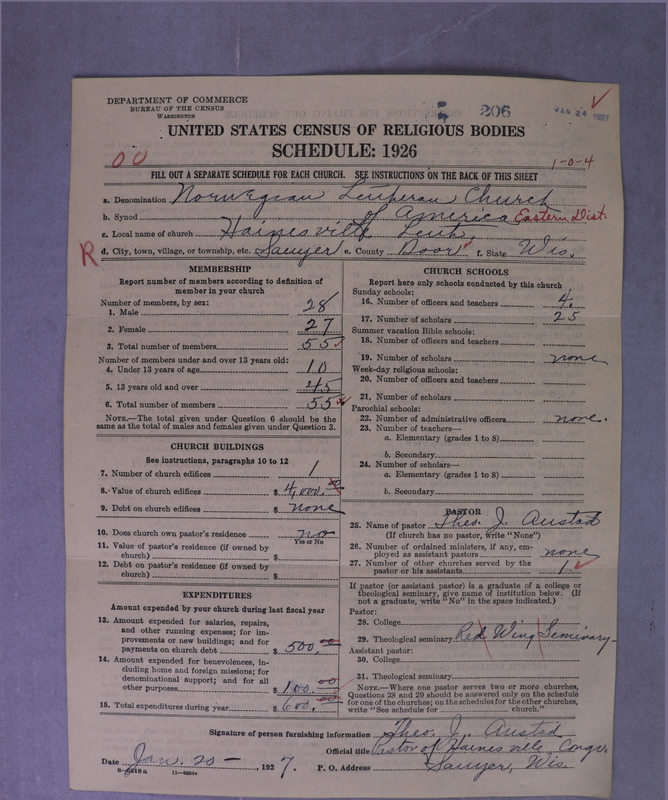 Scan of Norwegian Lutheran Church of America: 206