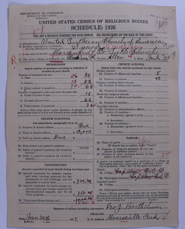 Scan of United Lutheran Church in America: 2172