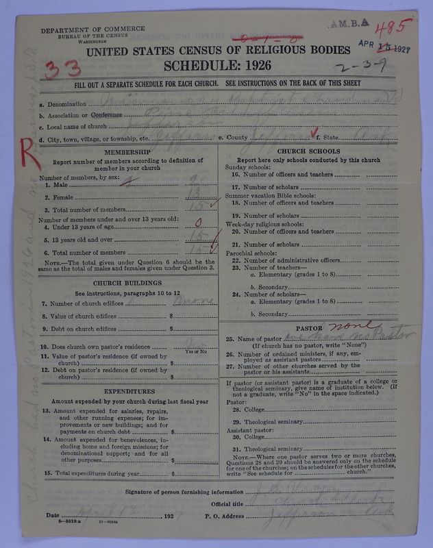 Scan of Landmark Baptist of America: 485