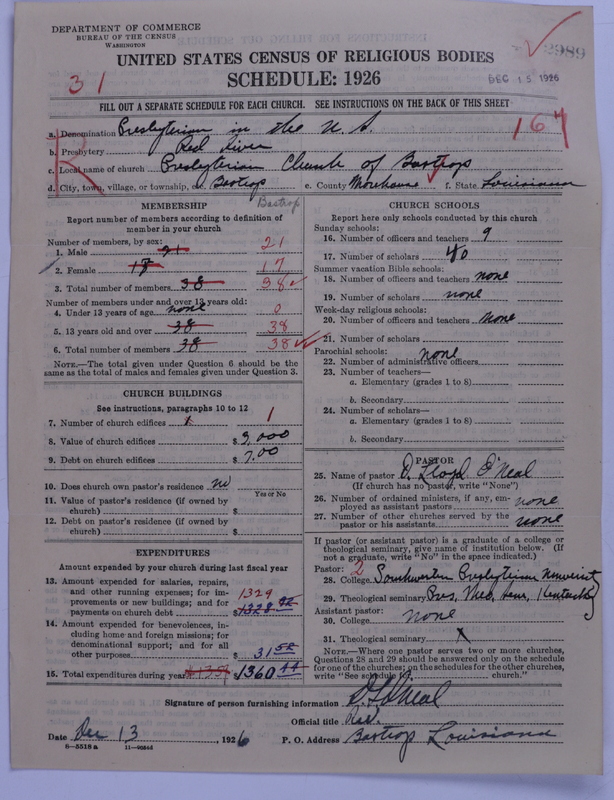 Scan of Presbyterian Church in the United States: 2989