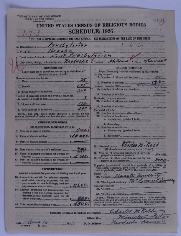 Scan of Presbyterian Church in the United States of America: 6131