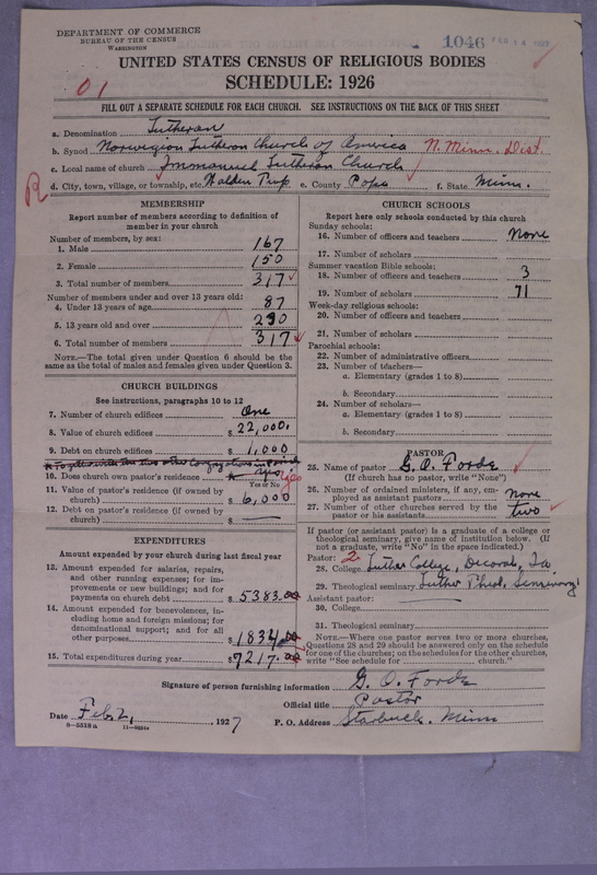 Scan of Norwegian Lutheran Church of America: 1046