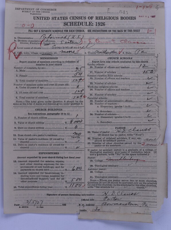 Scan of Reformed Church in the United States: 645