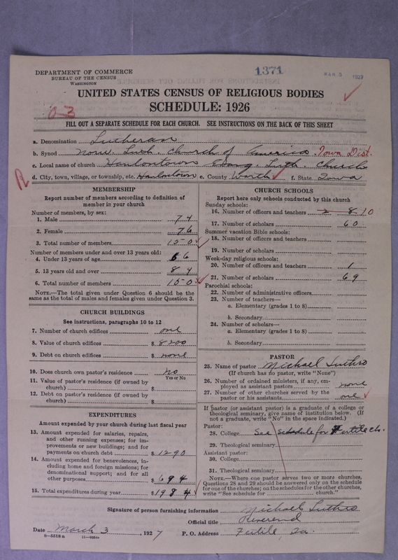 Scan of Norwegian Lutheran Church of America: 1371