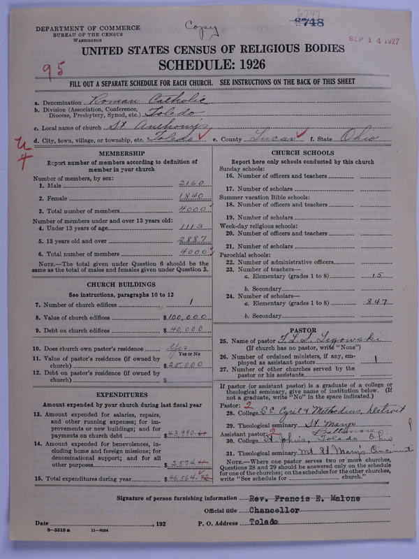 Scan of Roman Catholic Church: 6747