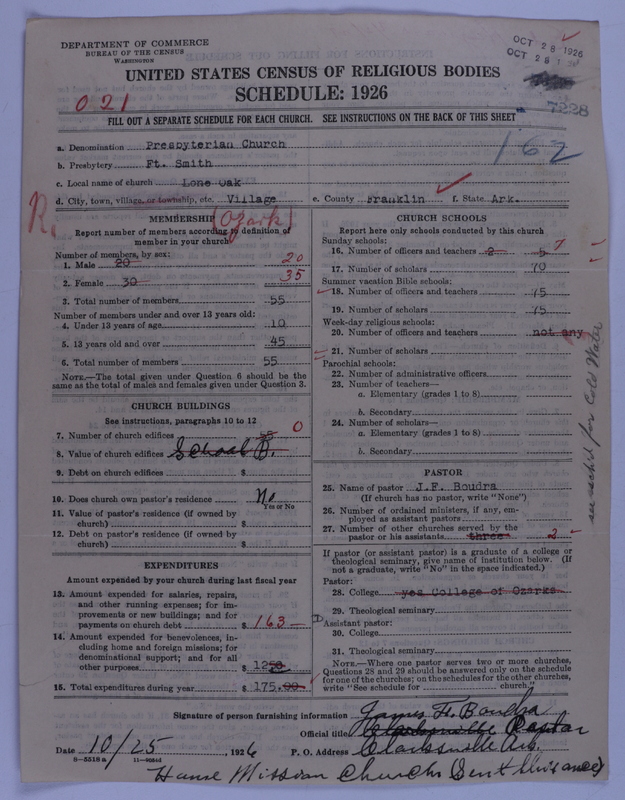 Scan of Presbyterian Church in the United States of America: 7228