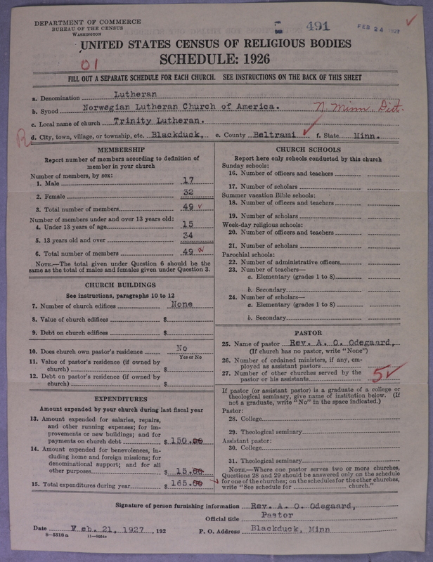 Scan of Norwegian Lutheran Church of America: 491
