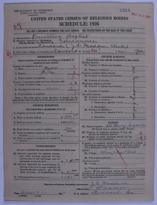 Scan of Primitive Baptists: 1210