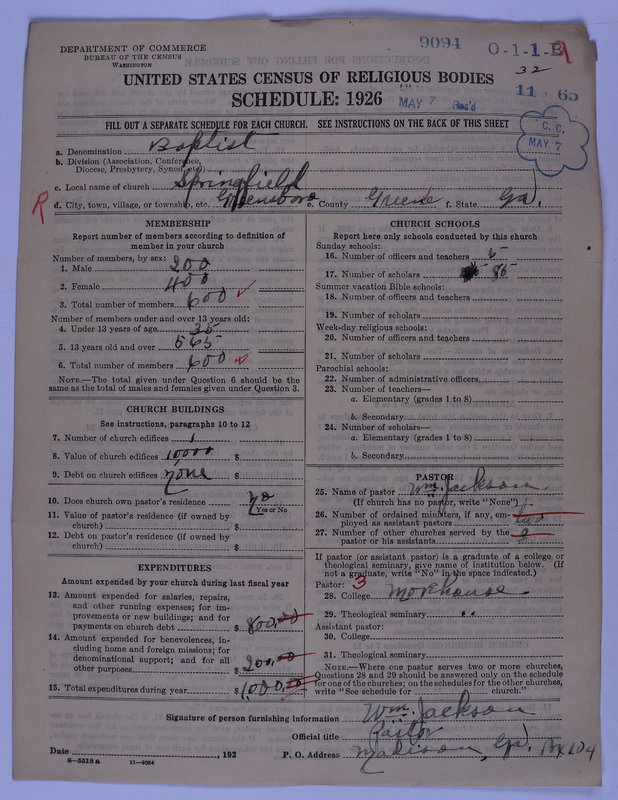 Scan of Negro Baptists: 9094