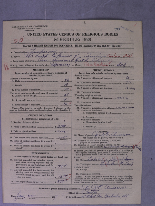 Scan of Norwegian Lutheran Church of America: 70