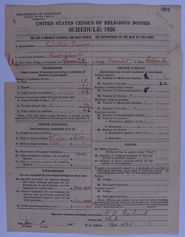 Scan of Church of Christ, Scientist: 291