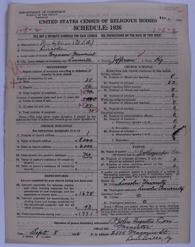 Scan of Presbyterian Church in the United States of America: 6793