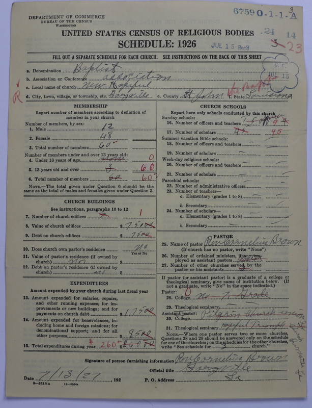Scan of Negro Baptists: 6759