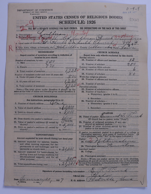Scan of United Lutheran Church in America: 2553