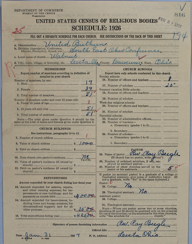 Scan of Church of the United Brethren in Christ: 816