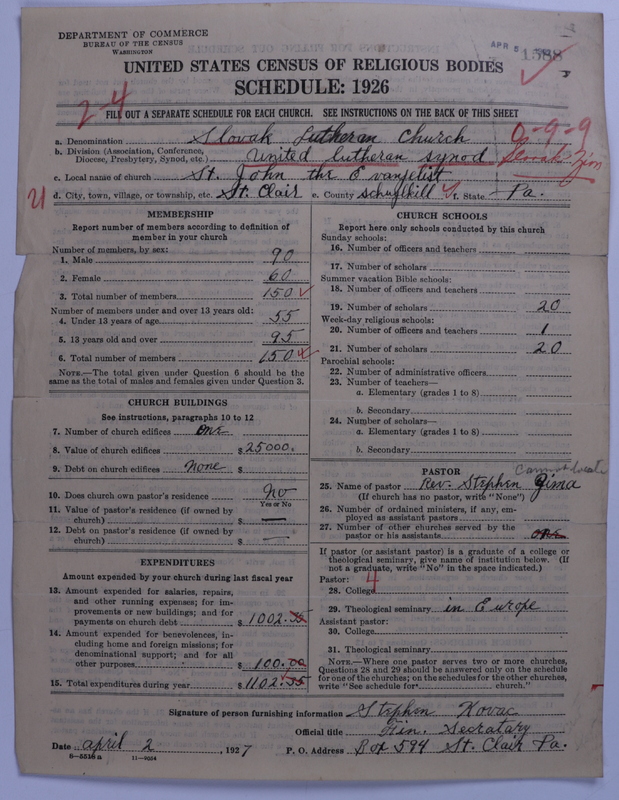 Scan of United Lutheran Church in America: 1588