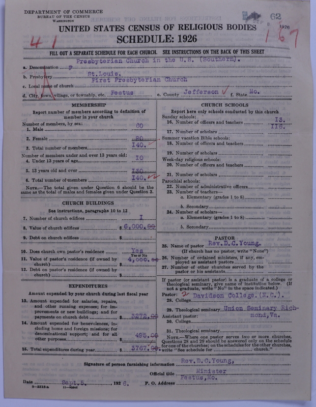 Scan of Presbyterian Church in the United States: 62