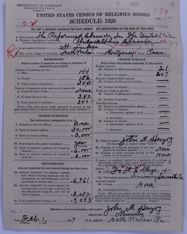 Scan of Reformed Church in the United States: 599