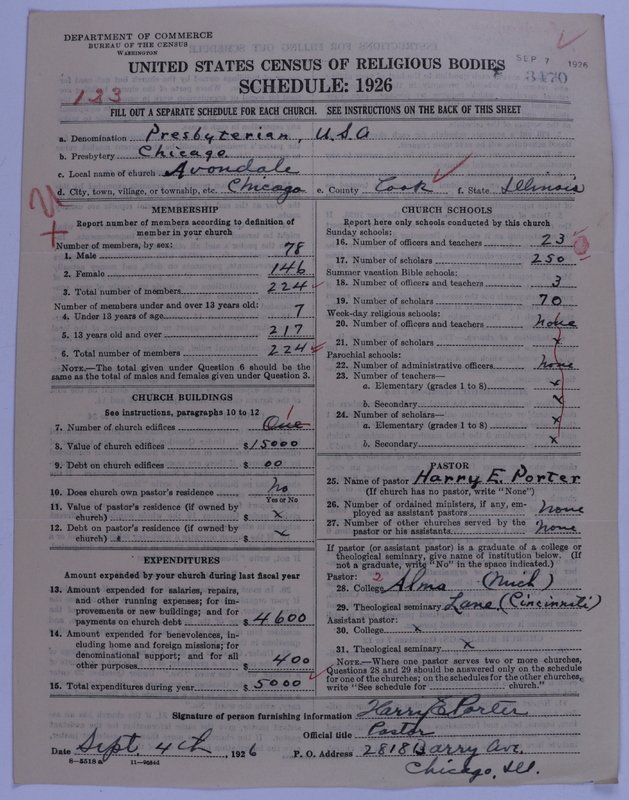 Scan of Presbyterian Church in the United States of America: 3470
