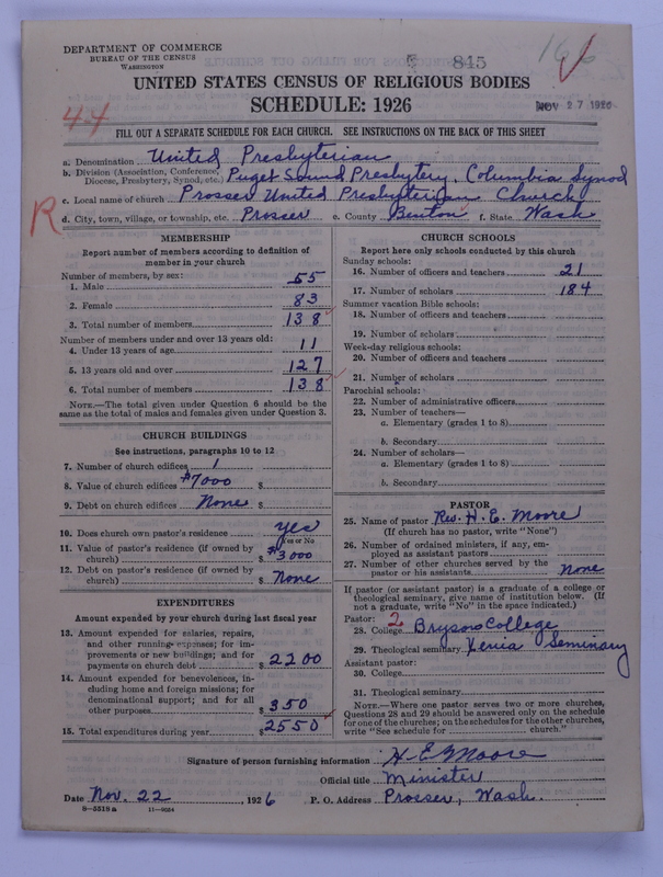Scan of United Presbyterian Church of North America: 845