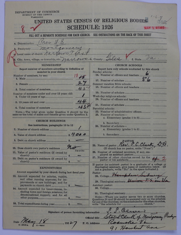Scan of Presbyterian Church in the United States: 312