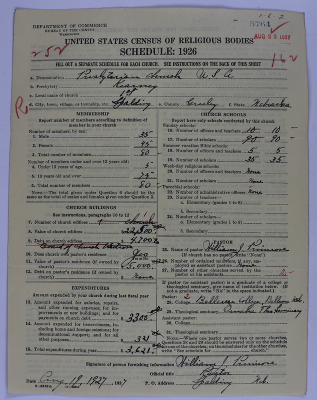 Scan of Presbyterian Church in the United States of America: 5764