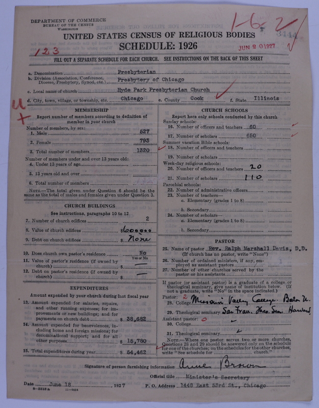 Scan of Presbyterian Church in the United States of America: 3444